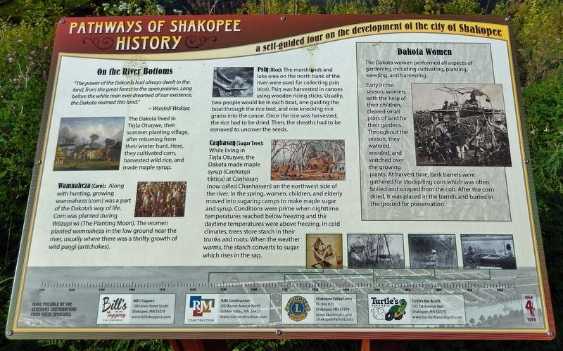On The River Bottoms Marker. Click for full size. On The River Bottoms Marker image. Click for full size.