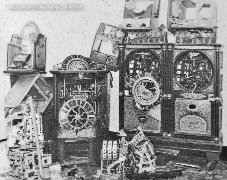 Marker detail: Busted Slot Machines image. Click for full size.
