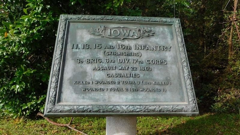 Iowa Marker. Click for full size. Iowa Marker image. Click for full size.
