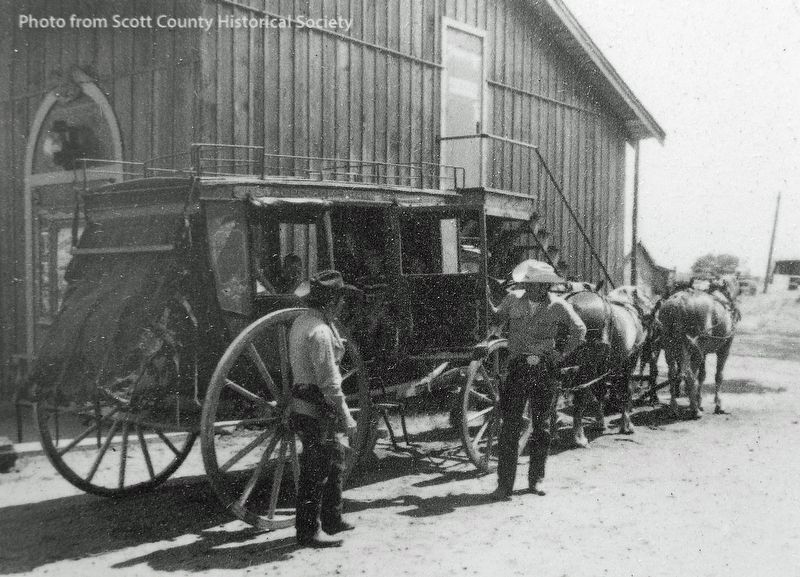 Marker detail: Stagecoach Stop. Click for full size. Marker detail: Stagecoach Stop image. Click for full size.