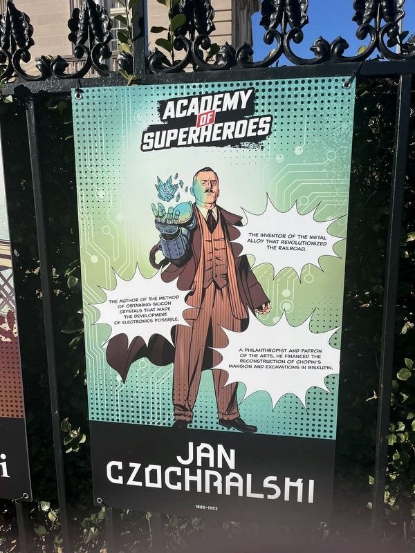 Jan Czochralski Marker. Click for full size. Jan Czochralski Marker image. Click for full size.