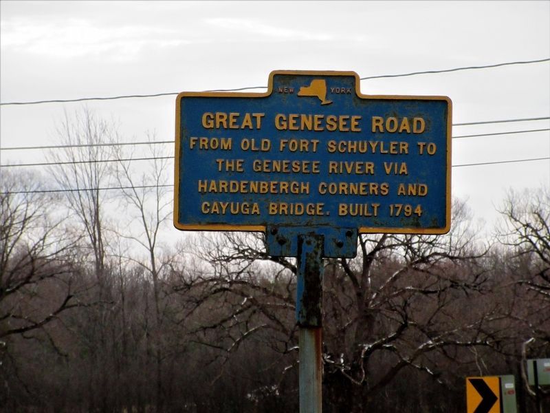 Great Genesee Road Marker image. Click for full size.