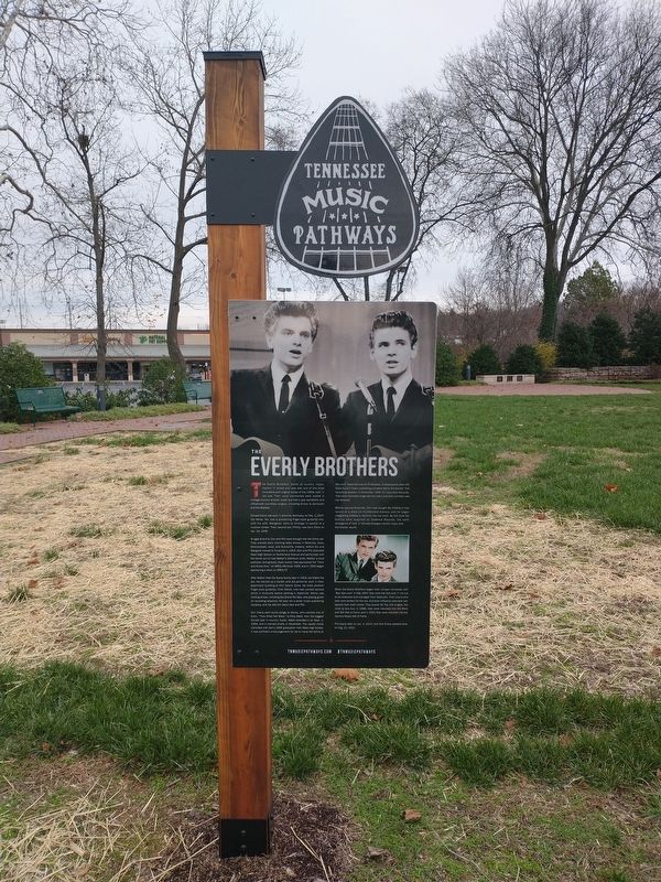 The Everly Brothers Marker (Front) image. Click for full size.