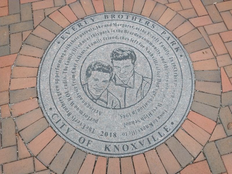 Everly Brothers Park - City of Knoxville image. Click for full size.