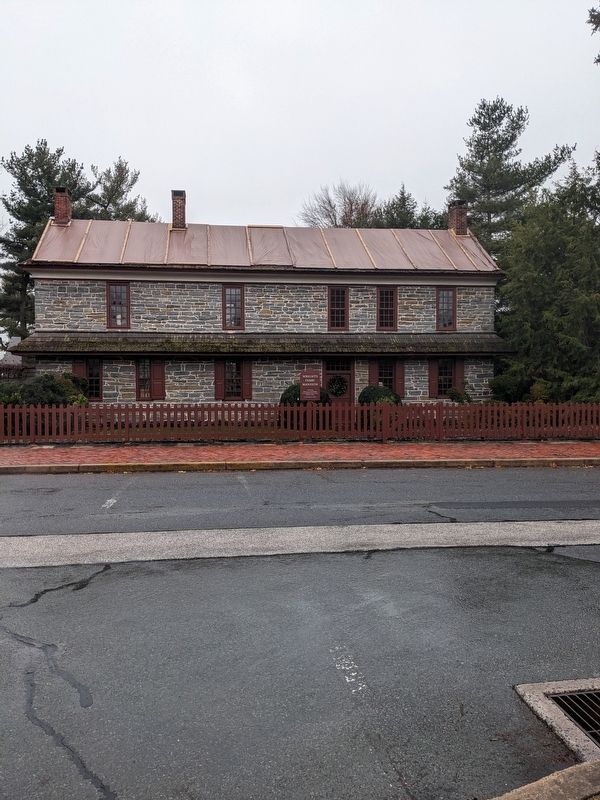 Front view of the Wright's Ferry Mansion. Click for full size. Front view of the Wright's Ferry Mansion image. Click for full size.