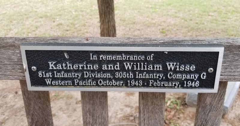 In remembrance of Katherine and William Wisse Marker image. Click for full size.