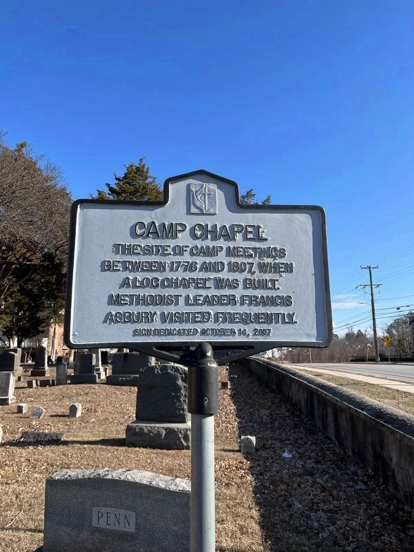 Camp Chapel Marker image. Click for full size.