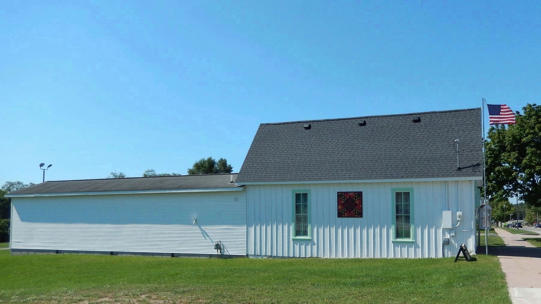 Farwell Area Historical Museum (<i>east elevation</i>) image. Click for full size.
