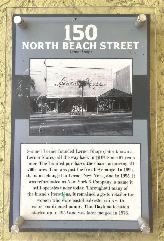 150 North Beach Street Marker image. Click for full size.