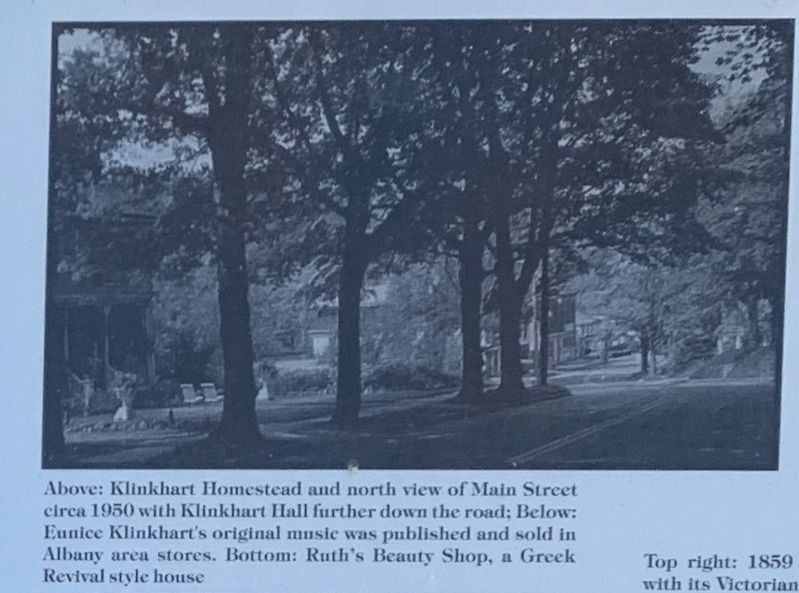 Klinkhart Homestead ca. 1950 image. Click for full size.