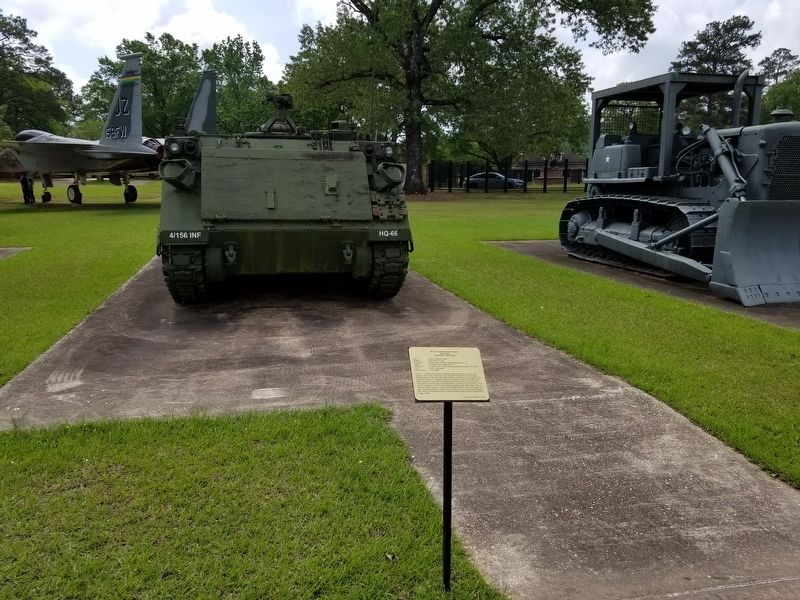 M113A2 Armored Personnel Carrier Marker. Click for full size. M113A2 Armored Personnel Carrier Marker image. Click for full size.