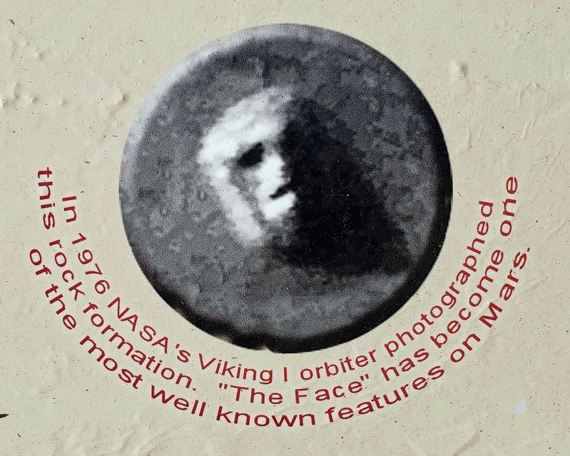 Marker detail: "The Face" image. Click for full size.