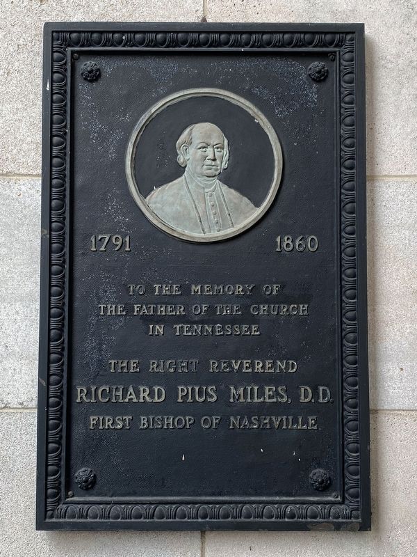 To the Memory of the Father of the Church in Tennessee Marker image. Click for full size.