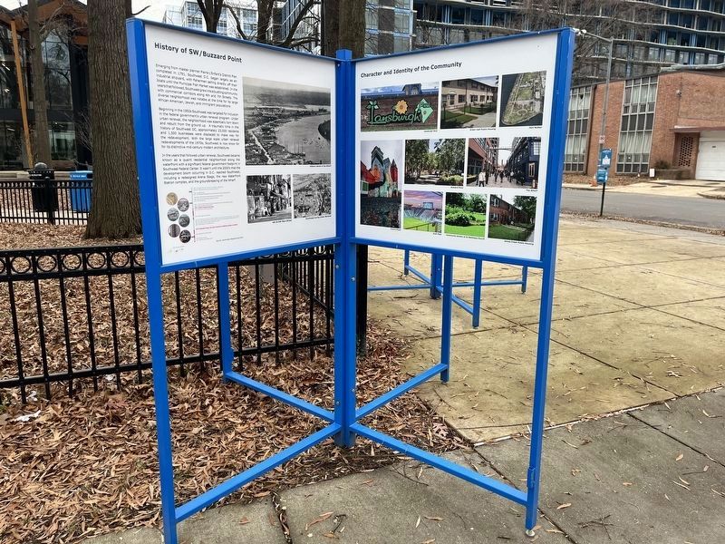 History of SW / Buzzard Point Marker image. Click for full size.