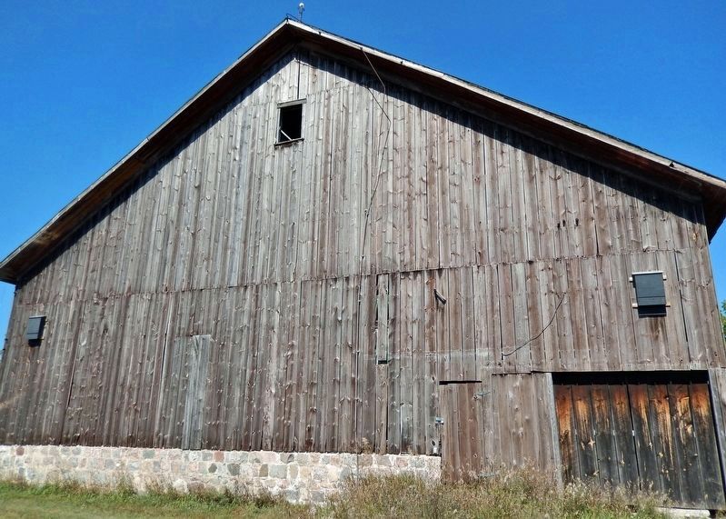 Campbell-DeYoung Farmstead Barn (<i>south elevation</i>) image. Click for full size.