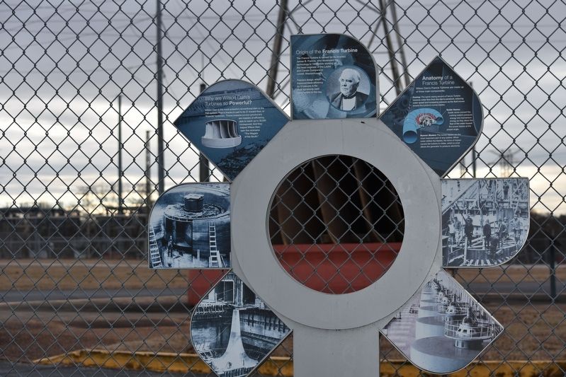Origin of the Francis Turbine Marker. Click for full size. Origin of the Francis Turbine Marker image. Click for full size.