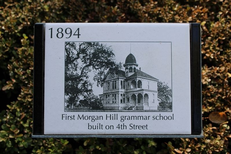 First Grammar School Marker image. Click for full size.