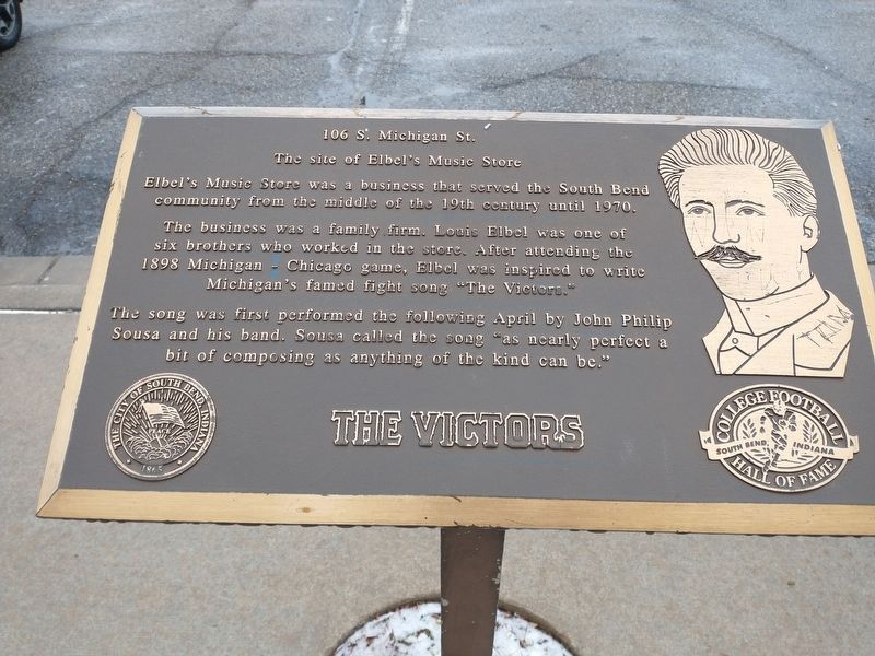 106 S. Michigan St. Marker image. Click for full size.