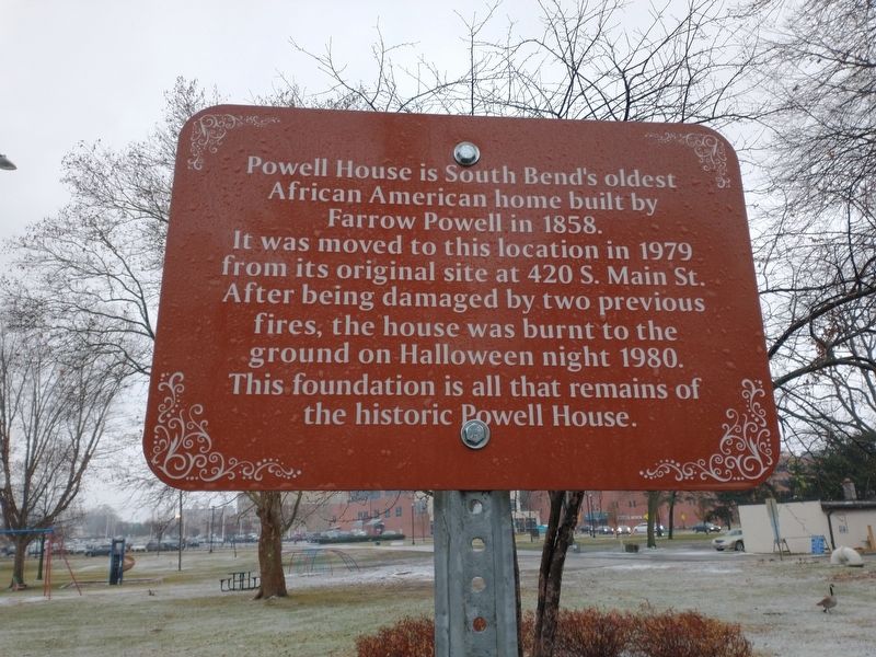 Powell House Marker image. Click for full size.