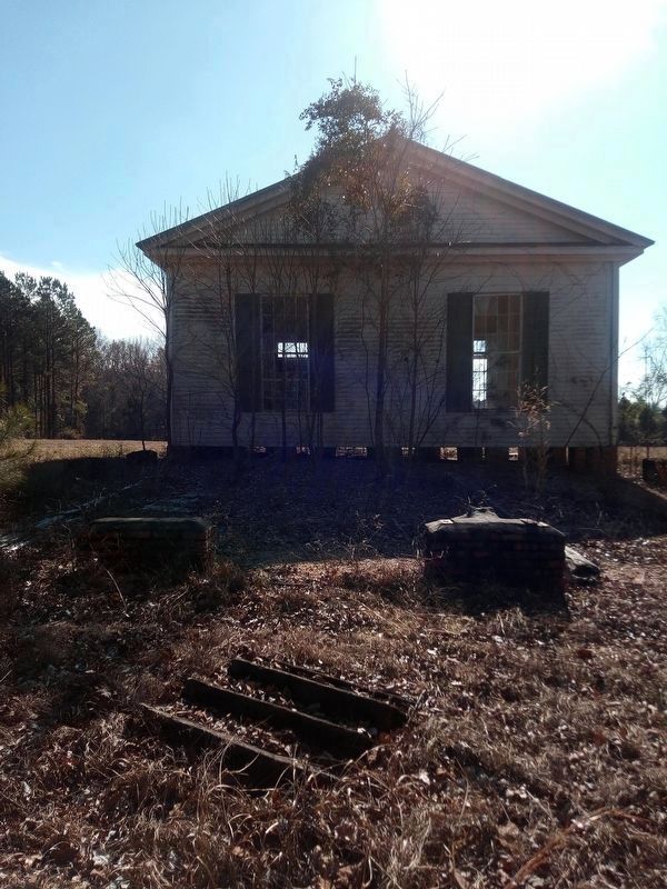 Uchee / Good Hope Baptist Church (rear) image. Click for full size.