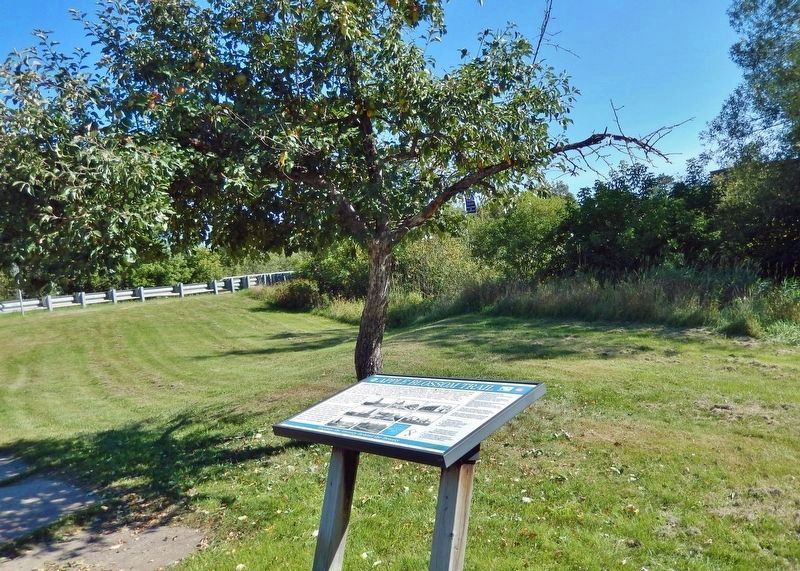 Caspian History Marker. Click for full size. Caspian History Marker image. Click for full size.