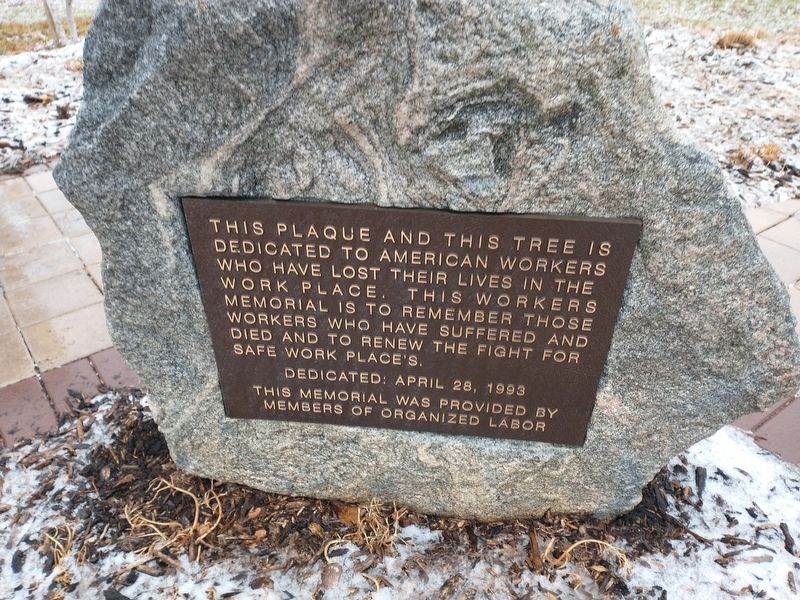 Men Of Organized Labor Memorial image. Click for full size.