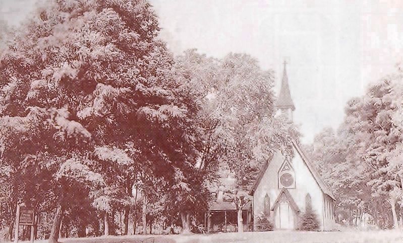 The Original St. Marys Episcopal Church served the community from 1867-1971 image. Click for full size.