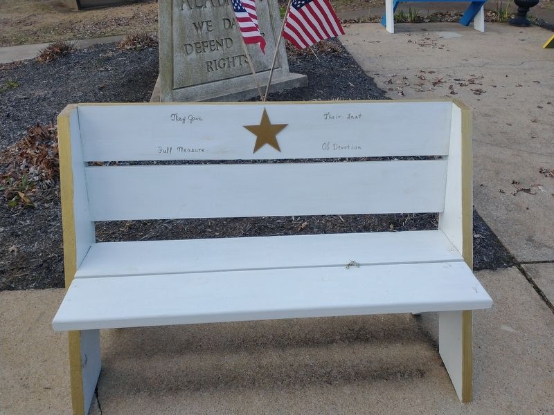 Veterans Memorial Marker. Click for full size. Veterans Memorial Marker image. Click for full size.