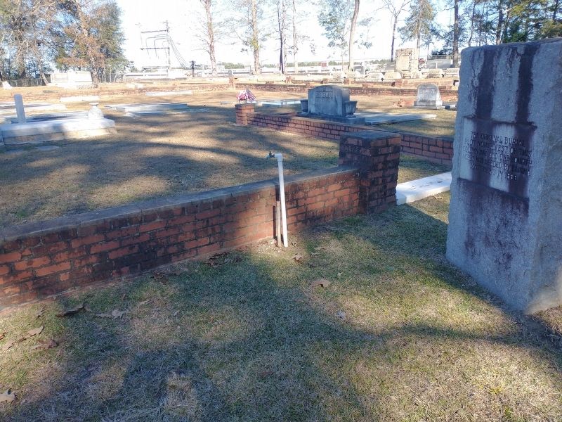 The Original Burial Plot Marker image. Click for full size.