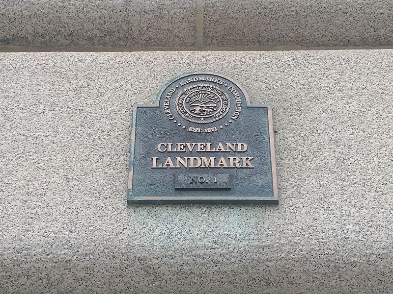 Cleveland City Hall Centennial Marker image. Click for full size.