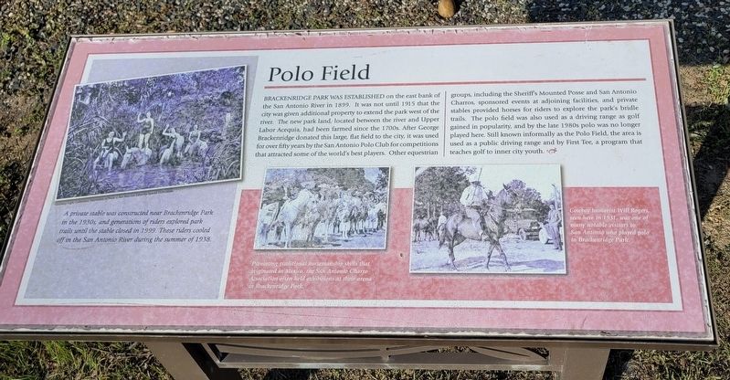 Polo Field Marker image. Click for full size.