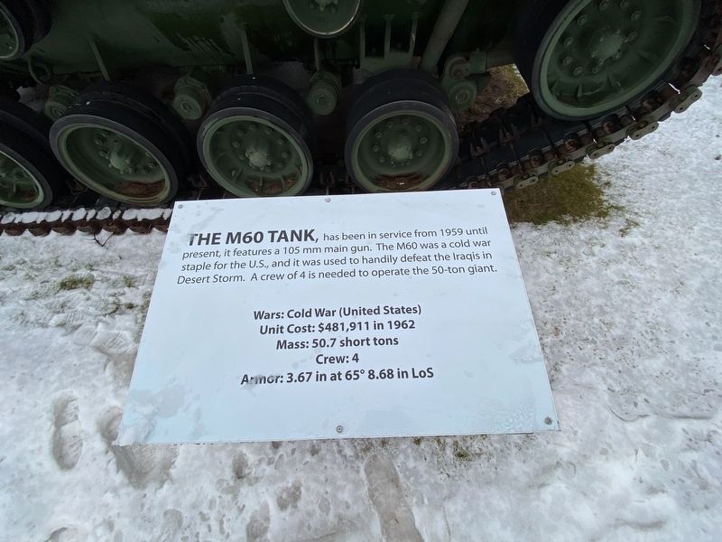M60 Tank Marker image. Click for full size.