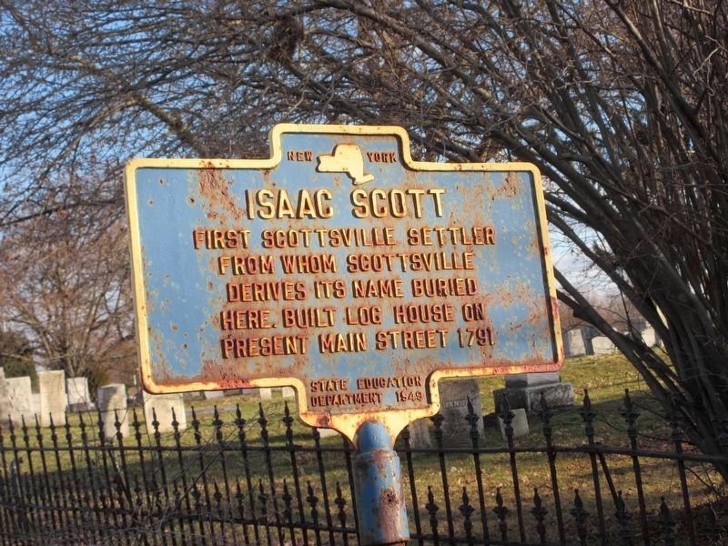 Isaac Scott Marker image. Click for full size.