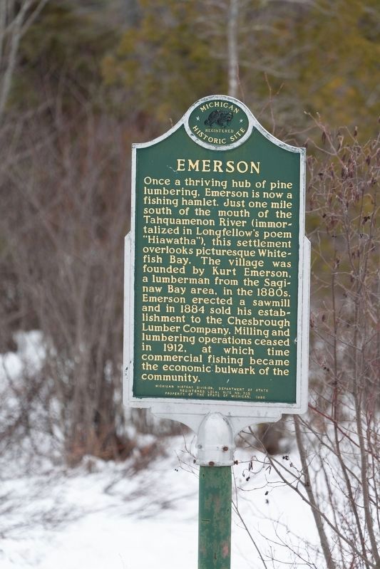 Emerson Marker. Click for full size. Emerson Marker image. Click for full size.