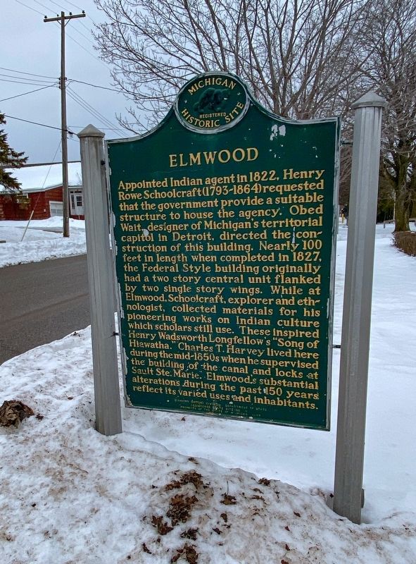 Elmwood Marker image. Click for full size.