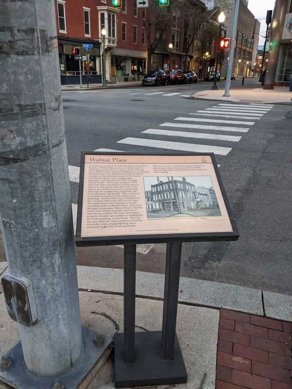 Walnut Place Marker image. Click for full size.
