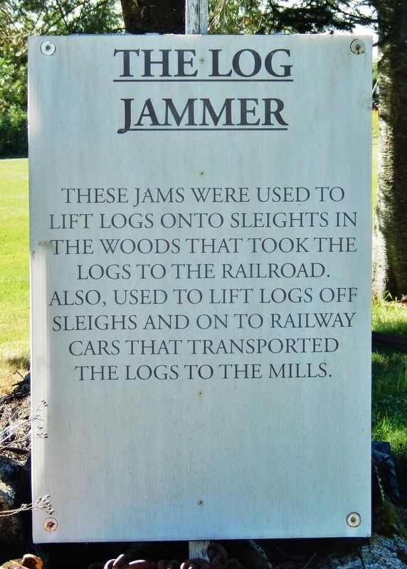 The Log Jammer Marker image. Click for full size.