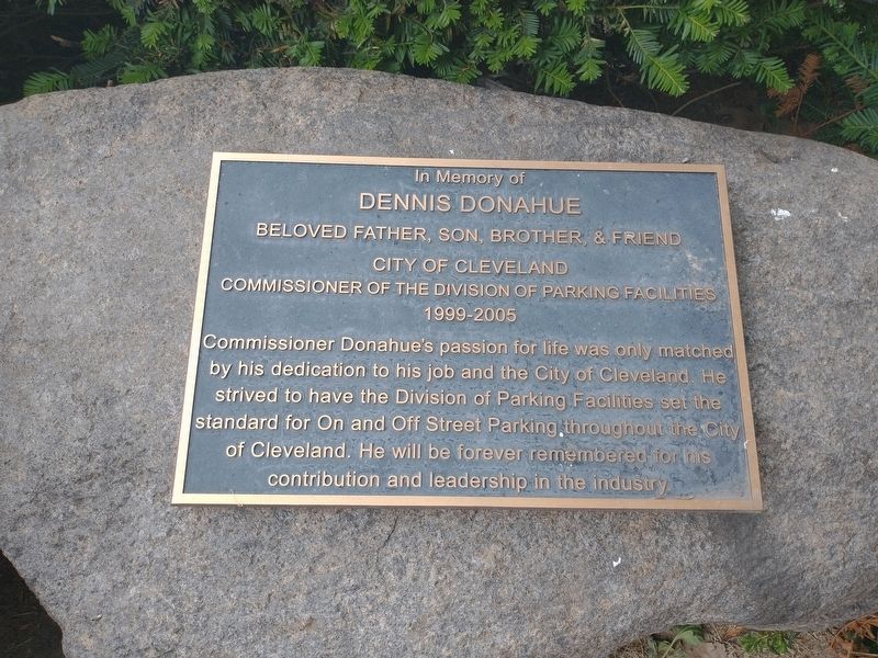 Dennis Donahue Marker. Click for full size. Dennis Donahue Marker image. Click for full size.