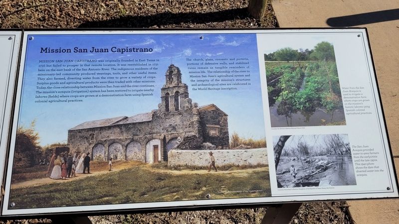 Mission San Juan Capistrano Marker image. Click for full size.