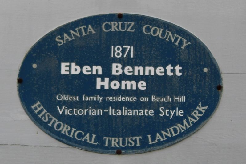 Eben Bennett Home Marker image. Click for full size.