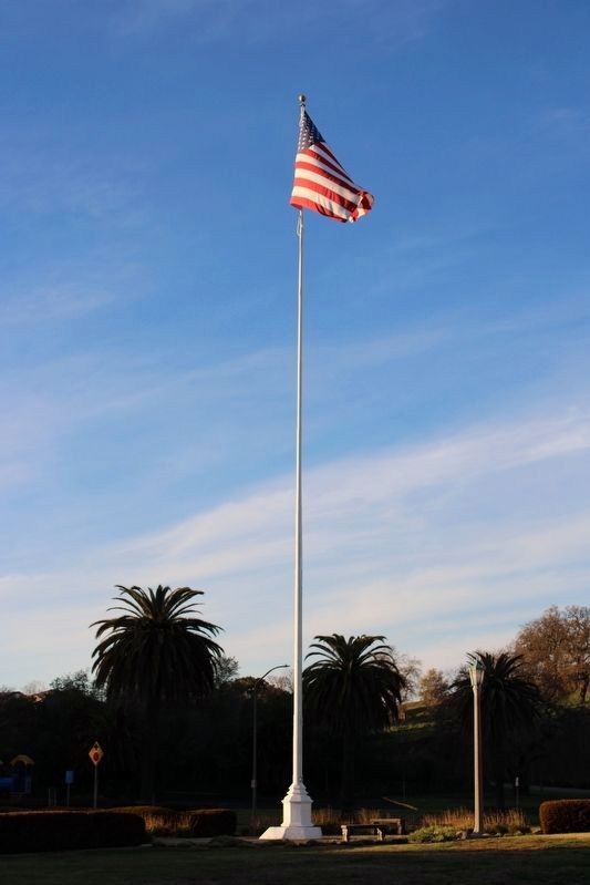 Hamilton Field Flagpole. Click for full size. Hamilton Field Flagpole image. Click for full size.