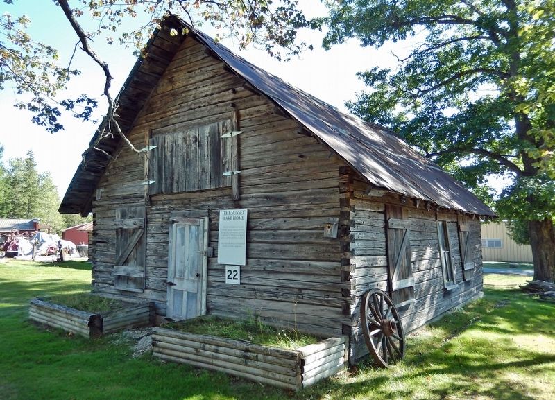 Sunset Lake Home (<i>northwest elevation</i>). Click for full size. Sunset Lake Home (<i>northwest elevation</i>) image. Click for full size.