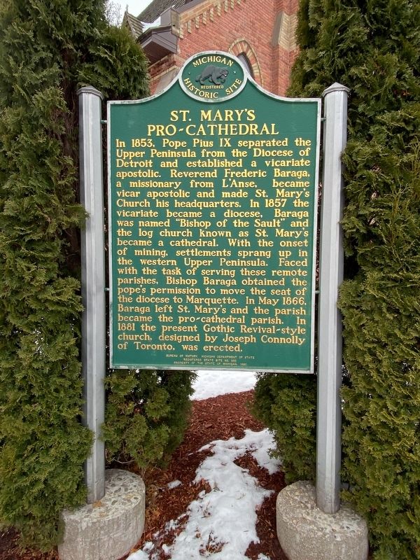 St. Mary's Pro-Cathedral Marker image. Click for full size.