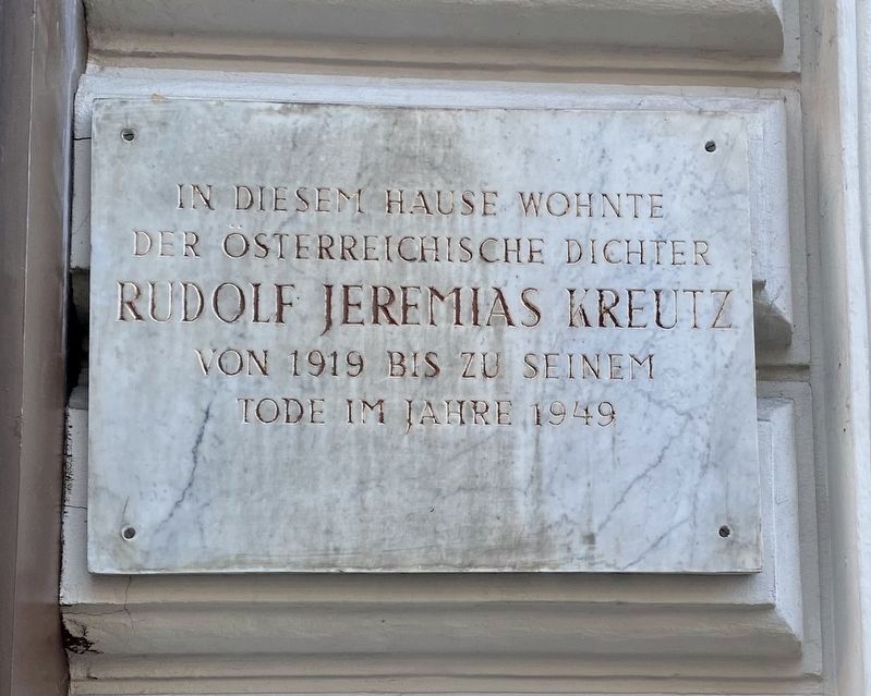 Rudolf Jeremias Kreutz Marker image. Click for full size.