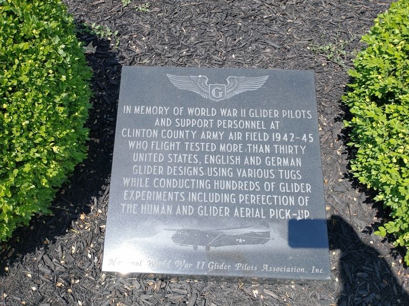 World War II Glider Pilots Memorial Marker image. Click for full size.
