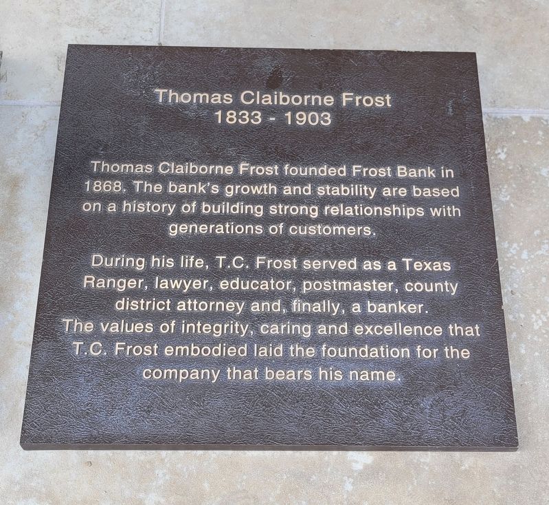 Thomas Claiborne Frost Marker image. Click for full size.
