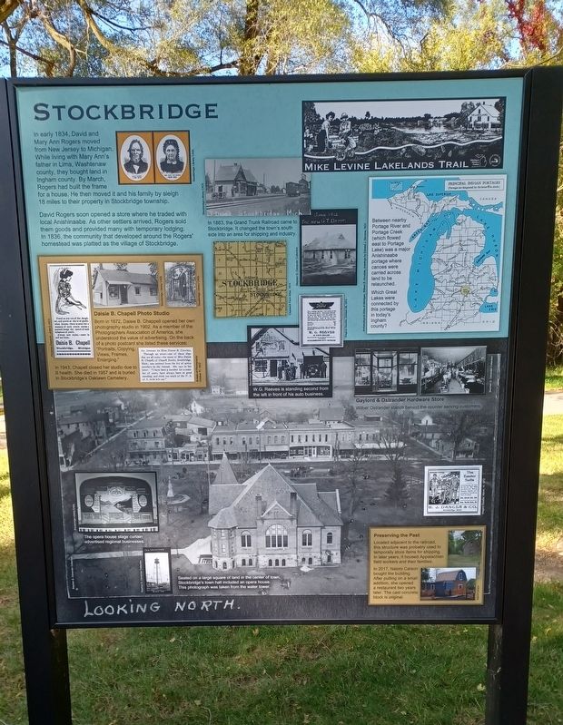 Stockbridge Marker image. Click for full size.