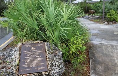 Everglades National Park Marker. Click for full size. Everglades National Park Marker image. Click for full size.