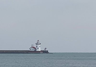 Harbor Beach Lighthouse image. Click for full size.