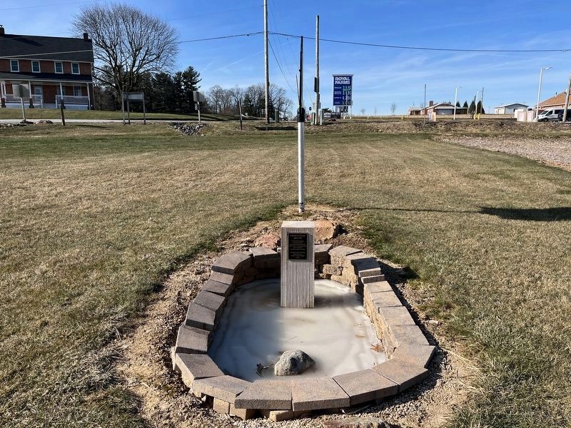 Crown Stone Mile 40 Marker image. Click for full size.